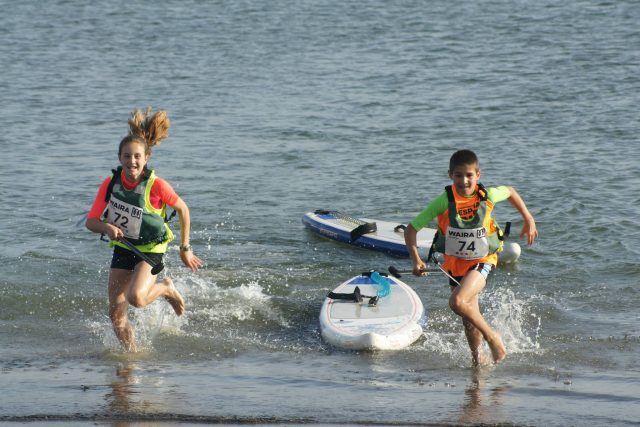 Sprint kids. Campeonato de España SUP&Paddleboard Invierno 2017
