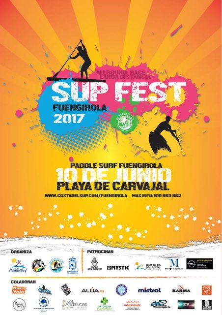 Cartel. Fuengirola SUP Fest