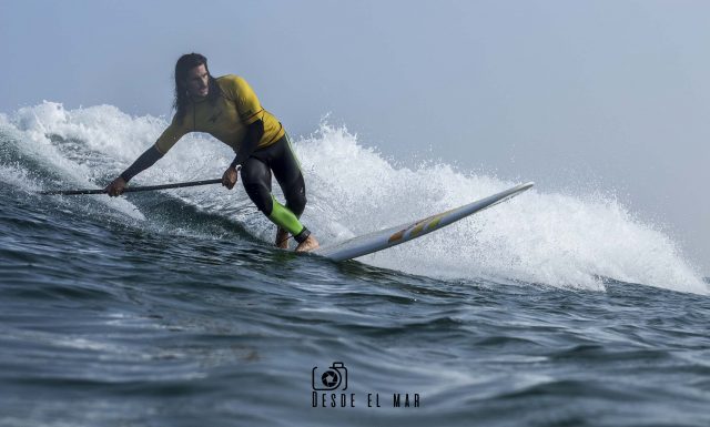 Estilo de Roman. EuroSUPA SUP Surf Championship