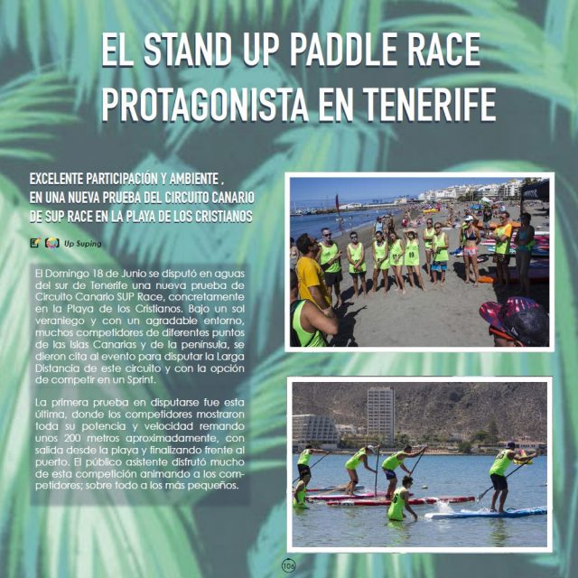 SUP Race en Tenerife español