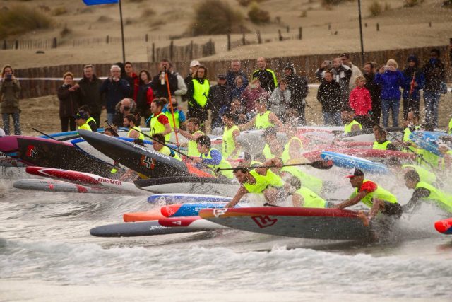 Competición SUP Race Federación Francesa de Surf