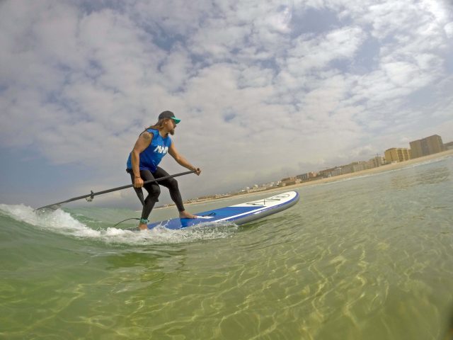 Surfeando en el Fozo. SUPer Tarifa