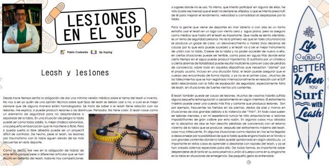 Lesiones en el SUP. Up#18