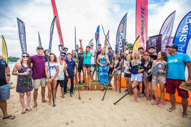 Pódiums. Hossegor Paddle Games