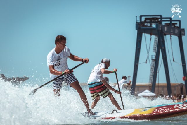 Casper y Arthur. Euro SUP de Portugal