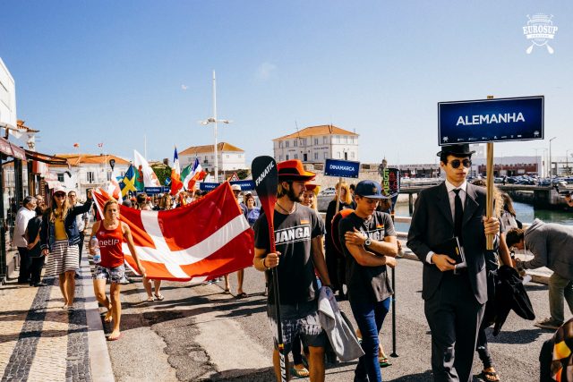 Desfile. Euro SUP de Portugal