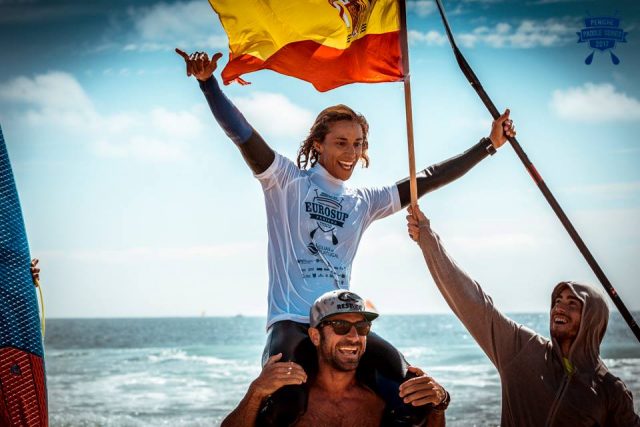 Iballa Campeona. Euro SUP de Portugal