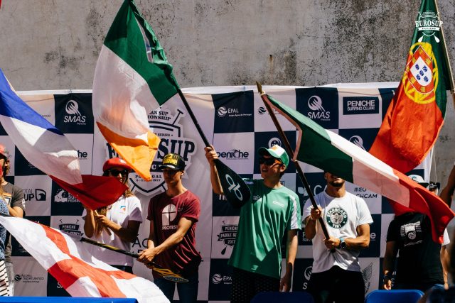 Banderas. Euro SUP de Portugal