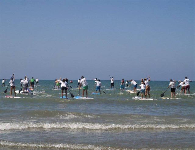 Salida Discover Huelva SUP Festival