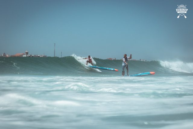 SUP Race waves. Euro SUP de Portugal