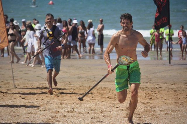 Llegada a meta Discover Huelva SUP Festival