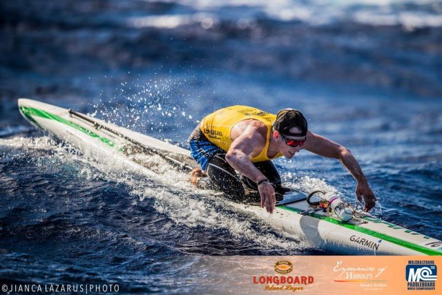 Prone remando Molokai2Oahu 2017