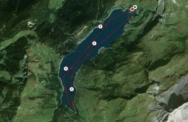 Recorrido 10 km Wild Race Lac de Roselend