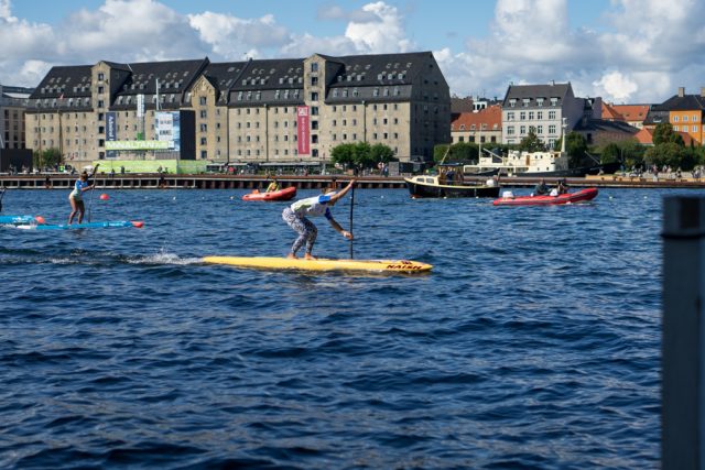 Manca Notar arrasó en el Sprint. Foto: Sean Evans. Copenhague