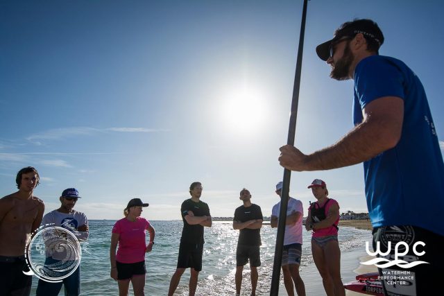 Clase teórica en playa. Clinics de Stand Up Paddle