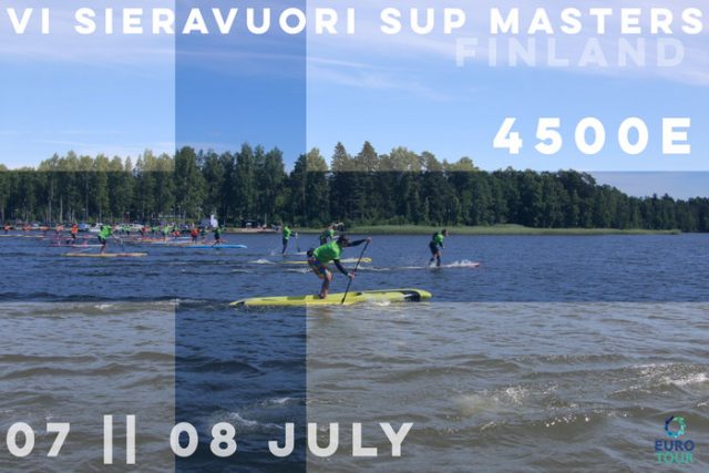 VI Sieravuori SUP Masters. Euro Tour 2018