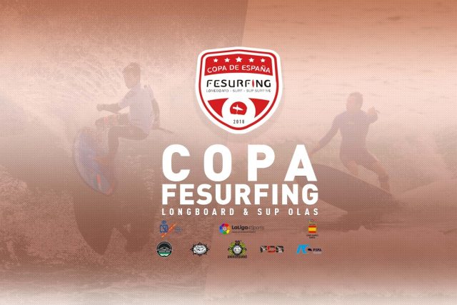 Cartel FESURFING 2018 Longboard&SUP Olas