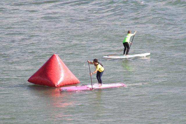 Competición de SUP Race. Curso oficial de Oficiales de Carrera de SUP