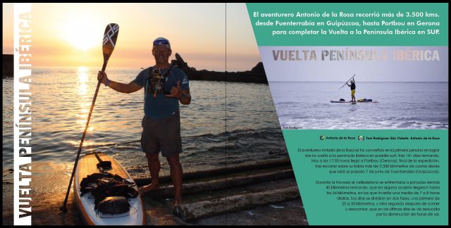 Vuelta Península Ibérica en SUP  español