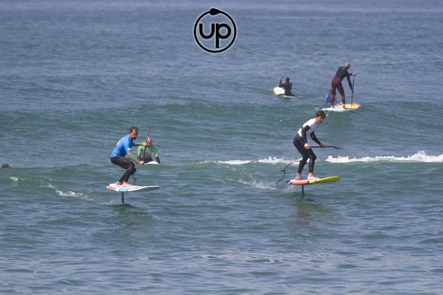 Triki y Titouan Foil in Hossegor 