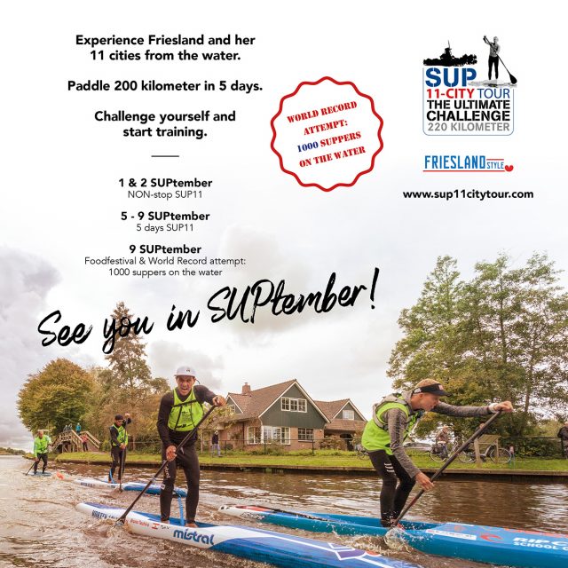 English info page 1. 10º Aniversario del SUP 11City Tour