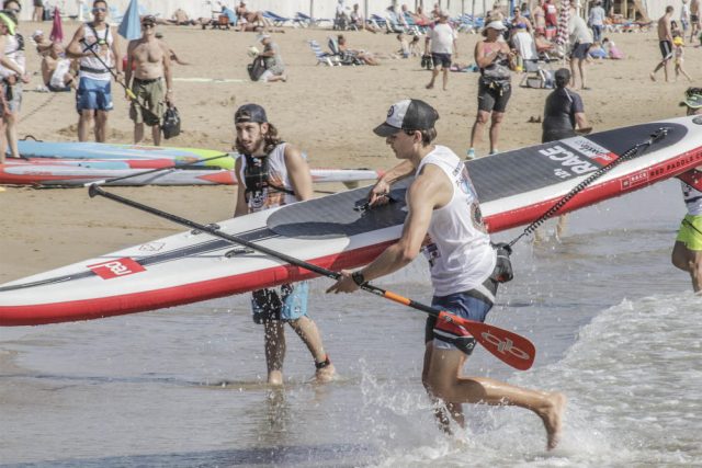 Llegada a meta VI Open de Sup Torrevieja