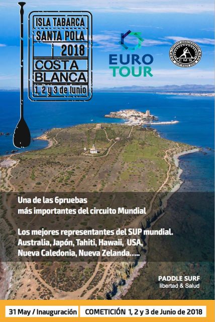 Cartel presentacion world sup festival costa blanca