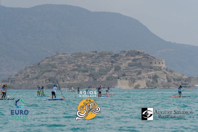 Great day in Agios Nikolaos on SUP