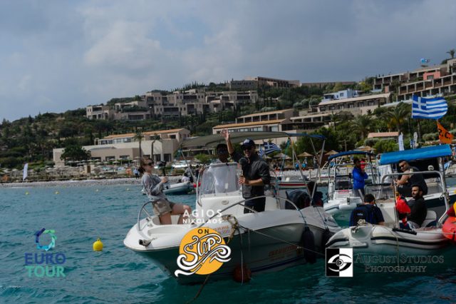 SUP RACER IN Agios Nikolaos on SUP