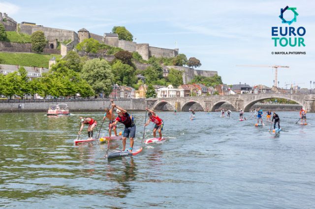 Sprint race. Summer Namur SUP Race 