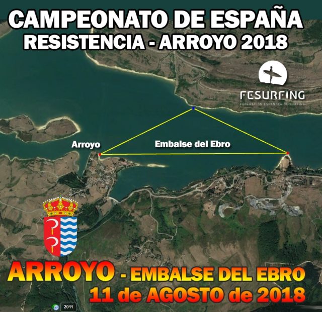 Mapa Campeonato de España de Resistencia