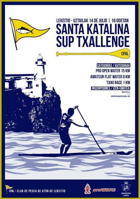 cARTEL Santa Katalina SUP Txallenge