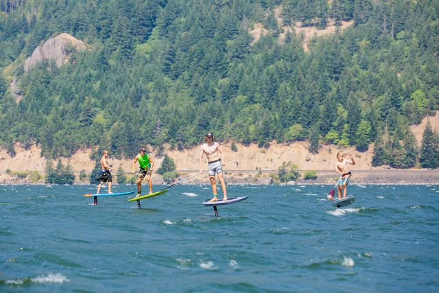 SUp Foil. Gorge Paddle Challenge 2018