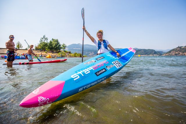 Fiona Wilde. Gorge Paddle Challenge 2018