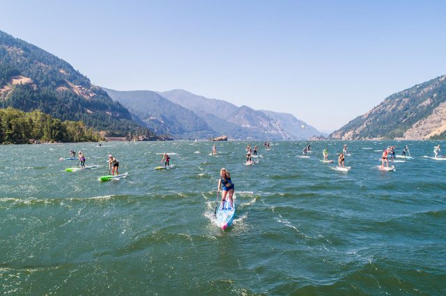 Salida femenina. Gorge Paddle Challenge 2018