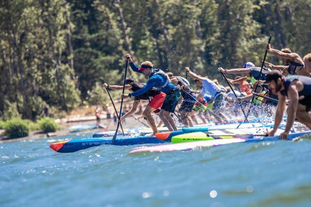 Salida chicos. Gorge Paddle Challenge 2018