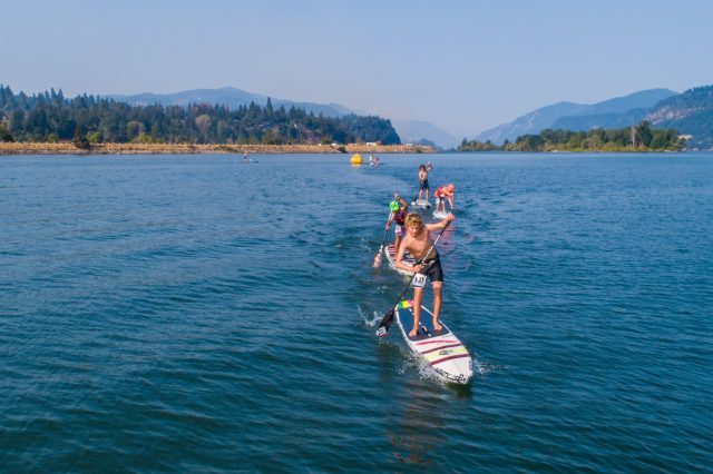 Groms en el Gorge Paddle Challenge 2018