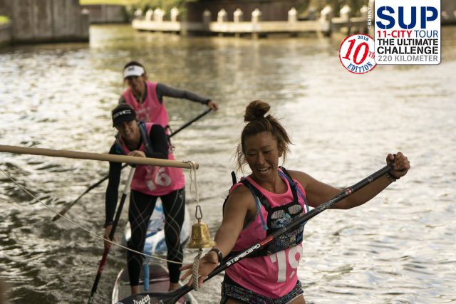 Yuka SAto 3º día del SUP11 City Tour 2018 