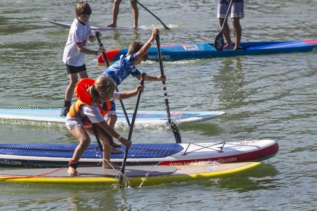 Peques 2º edición del Sevilla SUP Festival