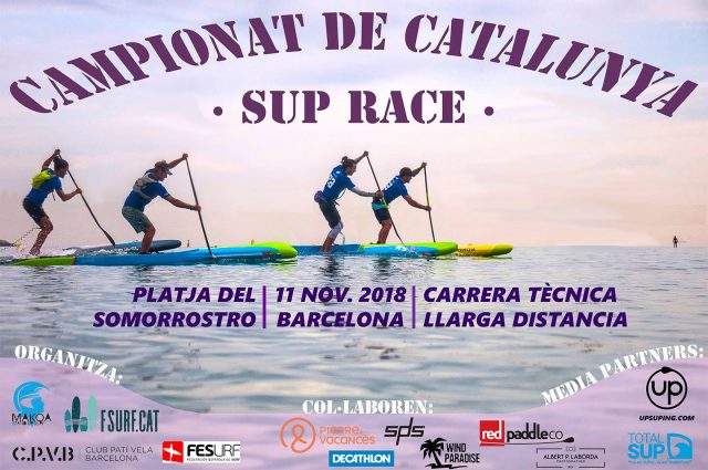 Cartel . Campeonato de Cataluña de SUP Race