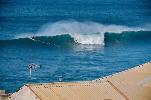 Preciosa ola de El Lloret. SUP Surf APP World Tour 2018