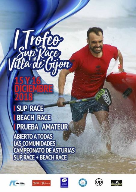 Cartel SUP Race Villa de Gijón