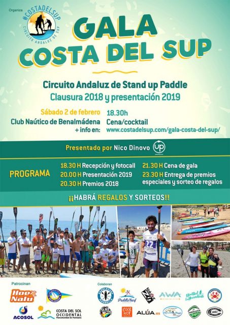 Cartel Gala Costa del SUP 2018/2019 