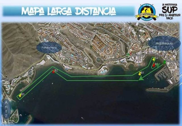 Recorrido La Misteriosa SUP Race