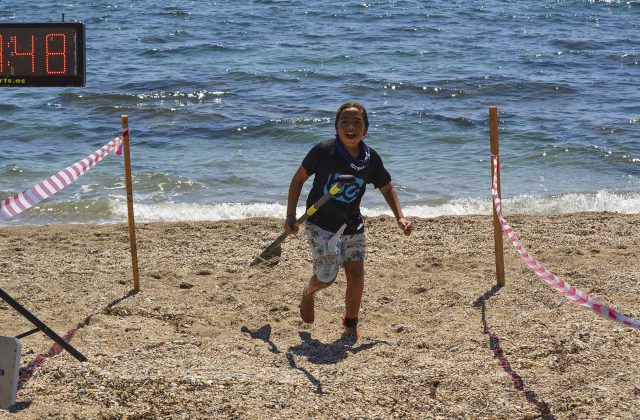 Llegada SUB12 1ºer Gran Premio SUP Meridiano Águilas