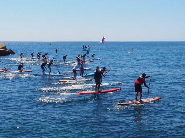 Salida Amateur 1ºer Gran Premio SUP Meridiano Águilas