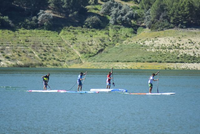 Competición Elite Iznájar SUP Lago de Andalucía