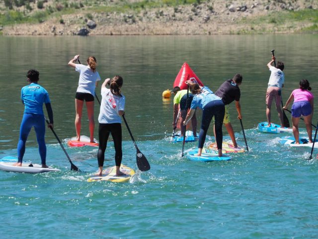 Categoría juvenil del Iznájar SUP Lago de Andalucía