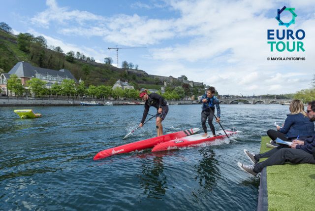 Final sprints Namur SUP Race