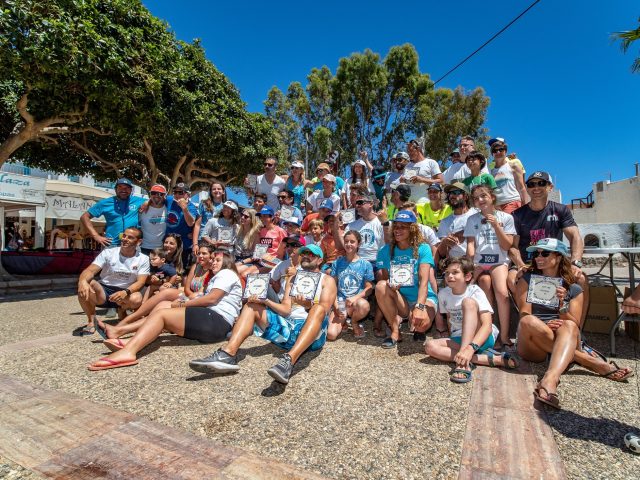 Competidores del Cabo del Gata SUP Festival